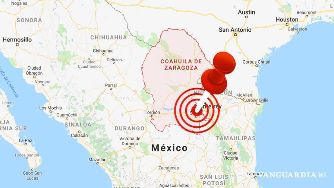 REGISTRA SALTILLO SU SEGUNDA ACTIVIDAD SÍSMICA EN MENOS DE UN MES