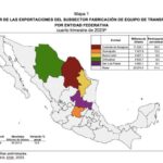 COAHUILA, EL PRINCIPAL ESTADO EN EXPORTACIÓN DE EQUIPO DE TRANSPORTE