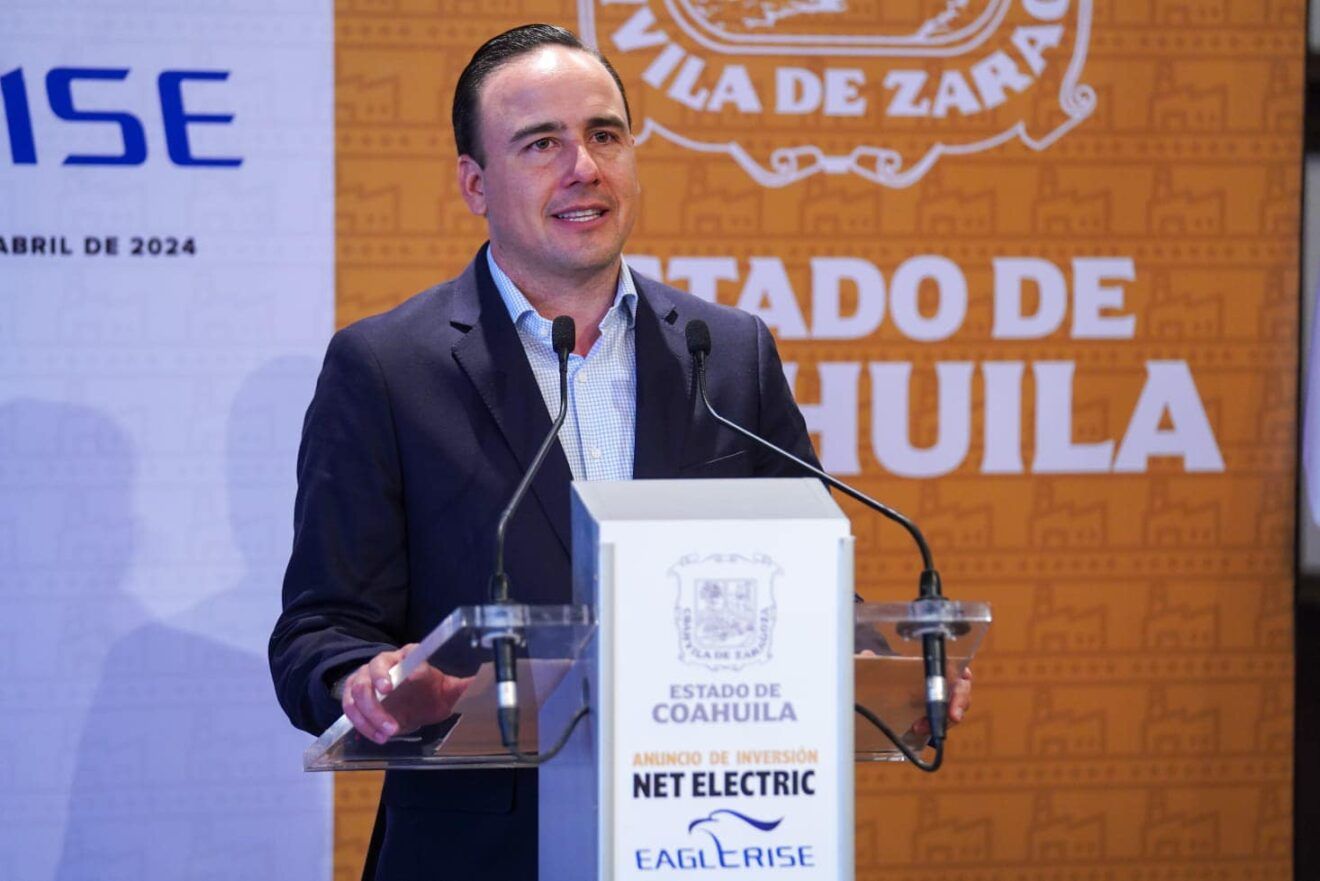 LLEGARÁN EN LAS SIGUIENTES SEMANAS INVERSIONES BILLONARIAS A COAHUILA, ANUNCIA MANOLO JIMÉNEZ
