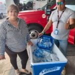 ANTE OLAS DE CALOR, INSTALAN PUNTOS DE HIDRATACIÓN EN LA CIUDAD