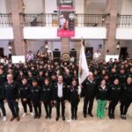 ABANDERA GOBERNADOR DELEGACIÓN COAHUILA QUE COMPETIRÁ EN LOS NACIONALES CONADE 2024