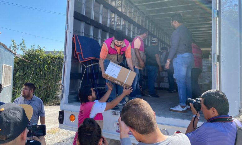 LLEGAN BOLETAS ELECTORALES PARA SALTILLO, MONCLOVA, PIEDRAS NEGRAS Y RAMOS