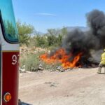 EXHORTA PC A PREVENIR INCENDIOS EN BALDÍOS EN OLA DE CALOR