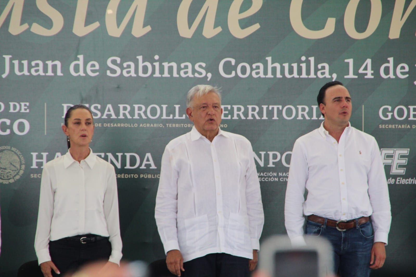 COMPROMETE SHEINBAUM CONTINUAR RESCATE DE MINEROS