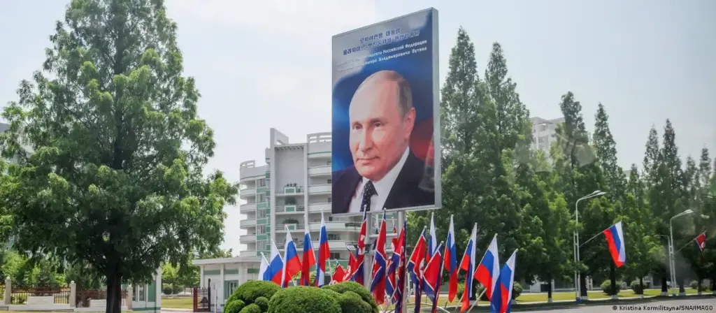 PUTIN LLEGA A COREA DEL NORTE EN PRIMERA VISITA EN 24 AÑOS