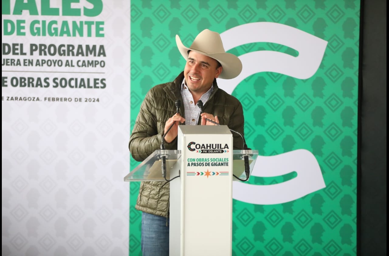 TODO EL RESPALDO A LOS PRODUCTORES DEL CAMPO COAHUILENSE: MANOLO