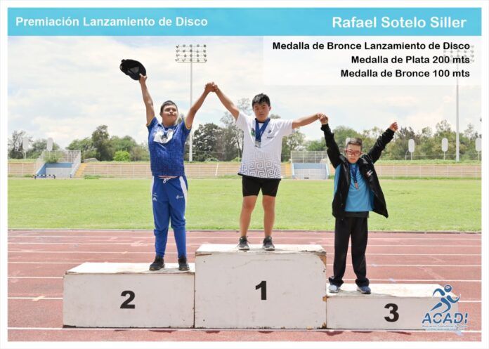 COAHUILA DESTACA EN LA COPA NACIONAL DE ATLETISMO Y NATACIÓN DEL DEPORTE ADAPTADO