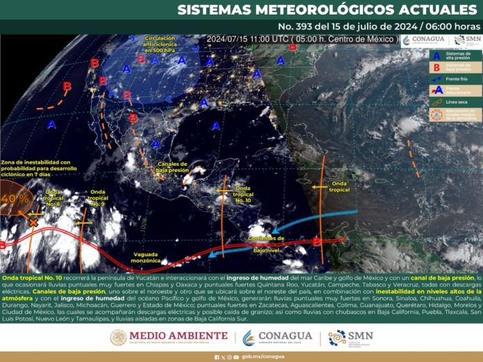 SE PRONOSTICAN LLUVIAS MUY FUERTES EN COAHUILA