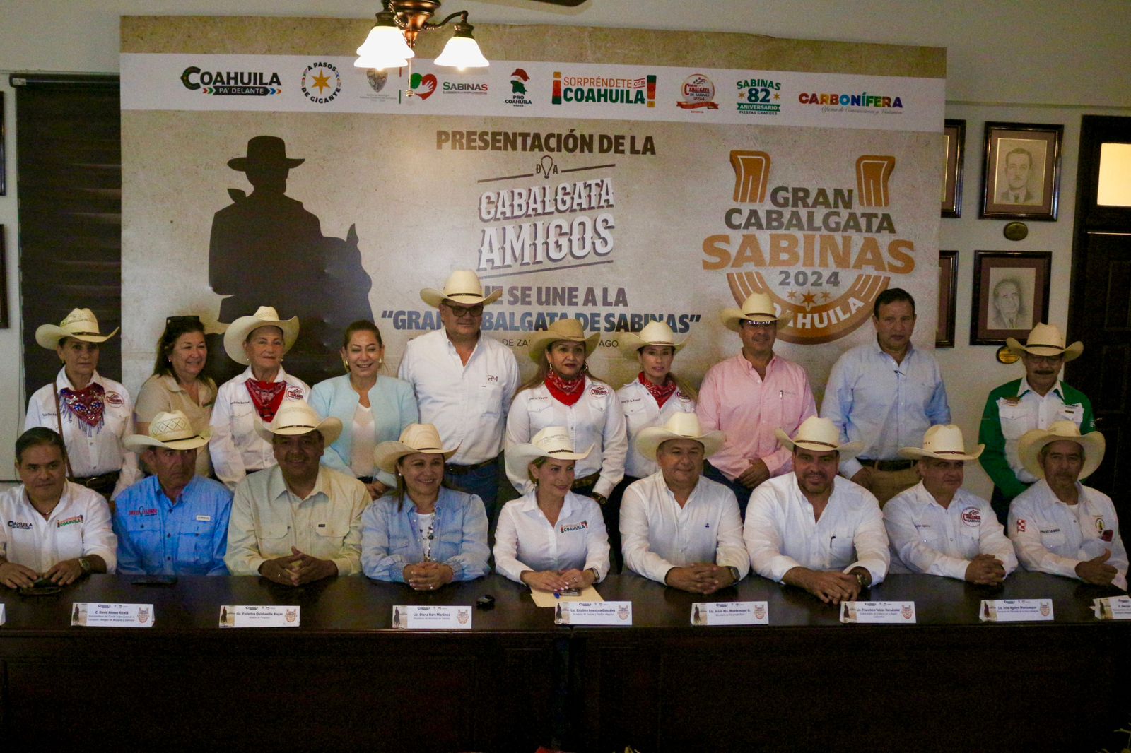 PROMUEVE COAHUILA SUS TRADICIONES: ANUNCIAN “CABALGATA AMIGOS” DE MÚZQUIZ A SABINAS