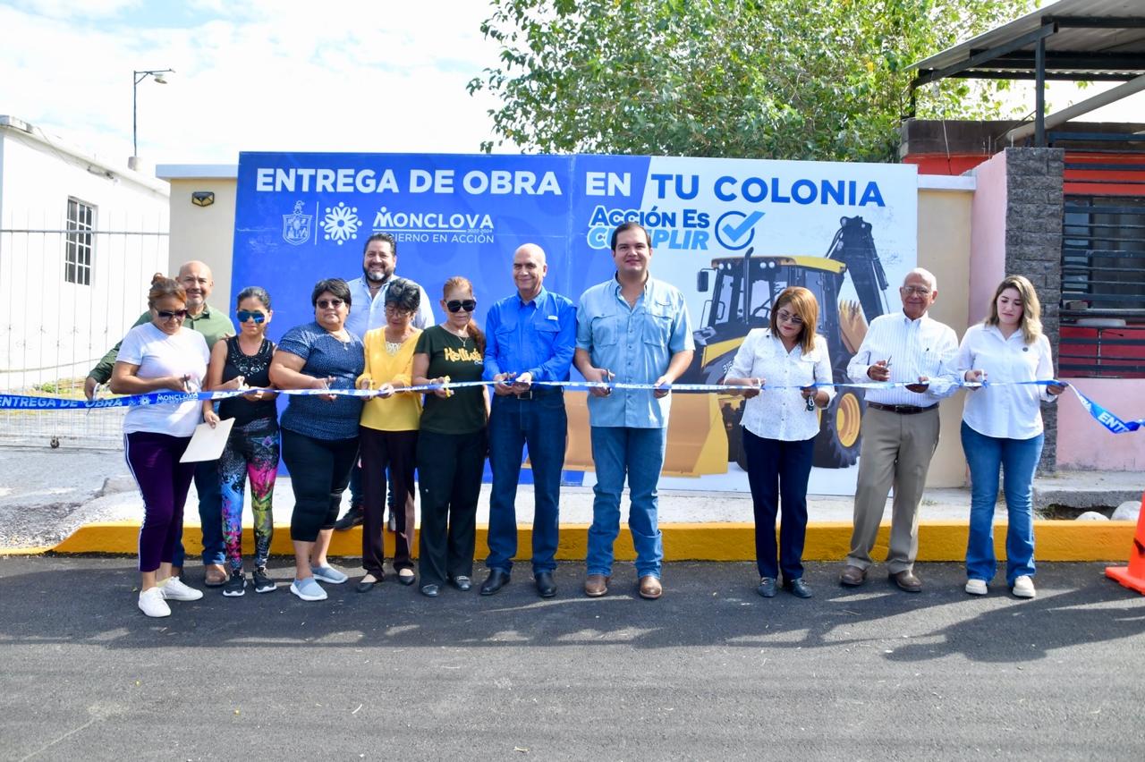 INAUGURAN PAVIMENTACIÓN ASFÁLTICA EN LA COLONIA CÓRDOVA TRAS DÉCADAS DE GESTIONES.