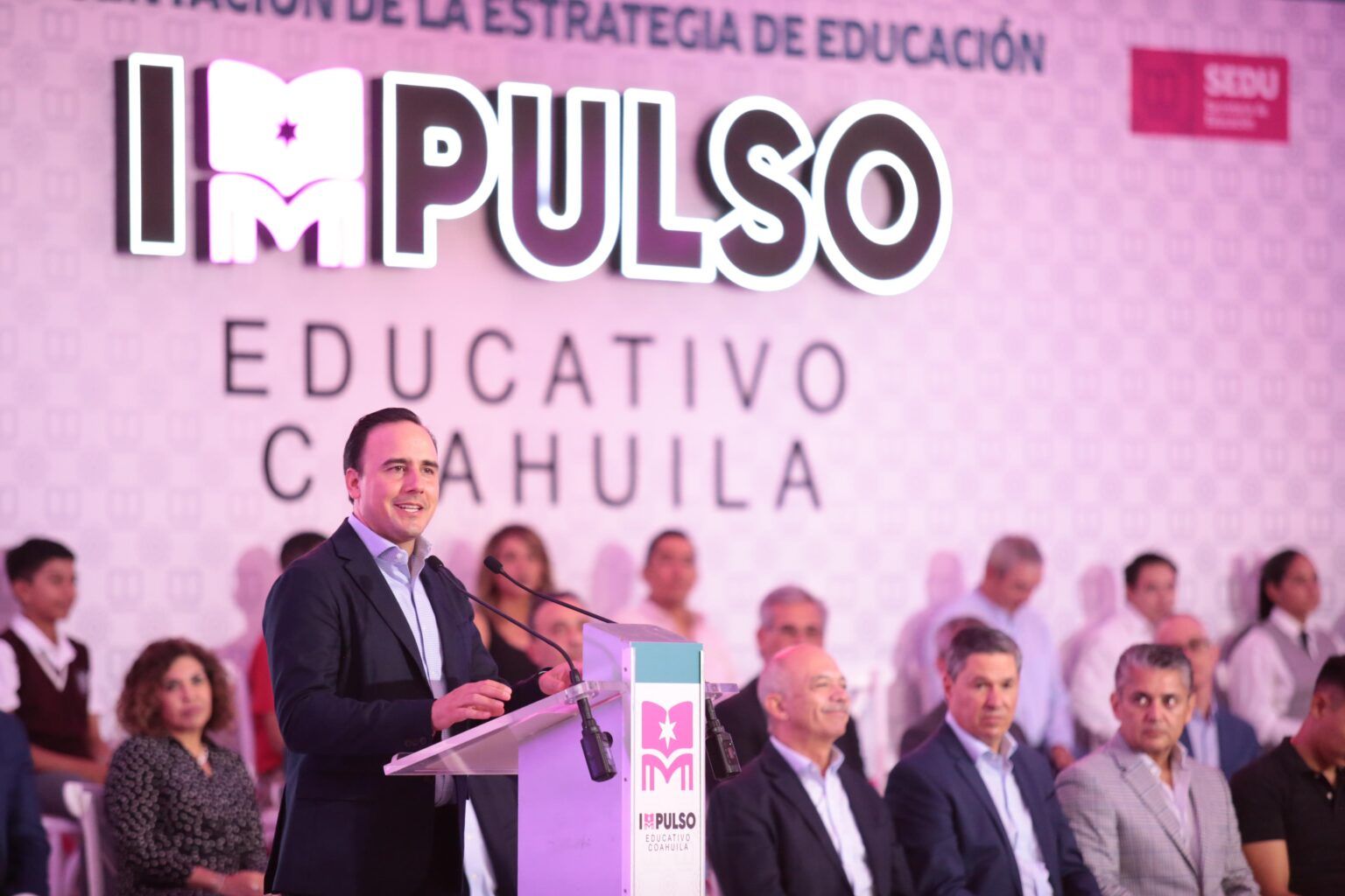 PRESENTA MANOLO GRAN PROYECTO IMPULSO EDUCATIVO COAHUILA