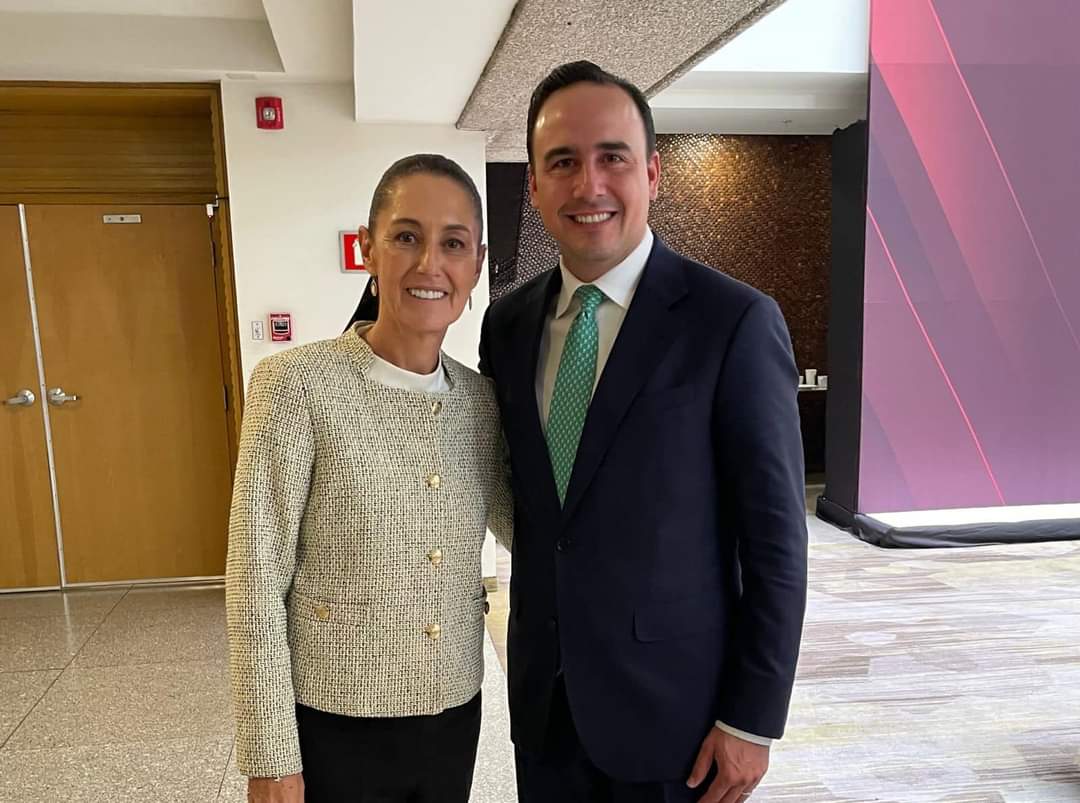 SHEINBAUM Y MANOLO SE REÚNEN PARA TRABAJAR EN EQUIPO POR COAHUILA