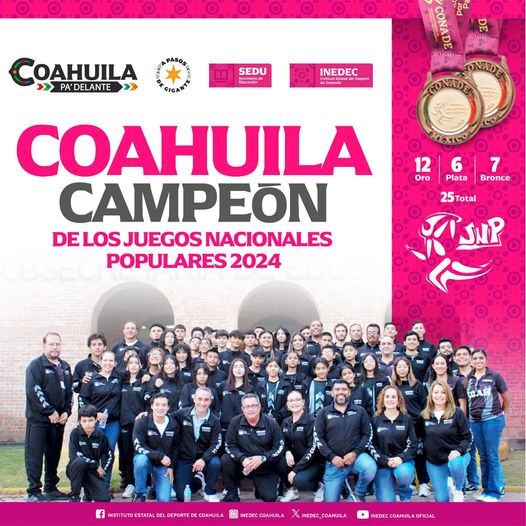 EN COAHUILA, ORGULLOSOS DE NUESTROS ATLETAS: MANOLO