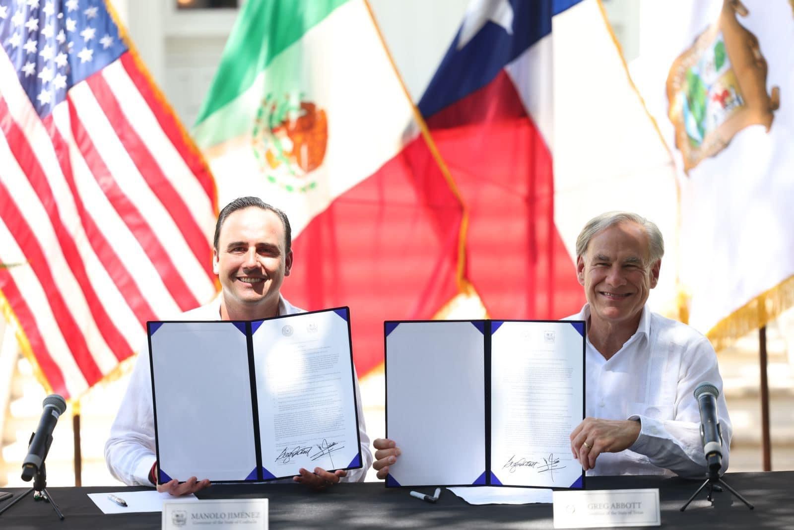 SIGNAN ACUERDO MANOLO Y ABBOT