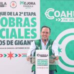 ARRANCA MANOLO 200 OBRAS SOCIALES MÁS EN COAHUILA