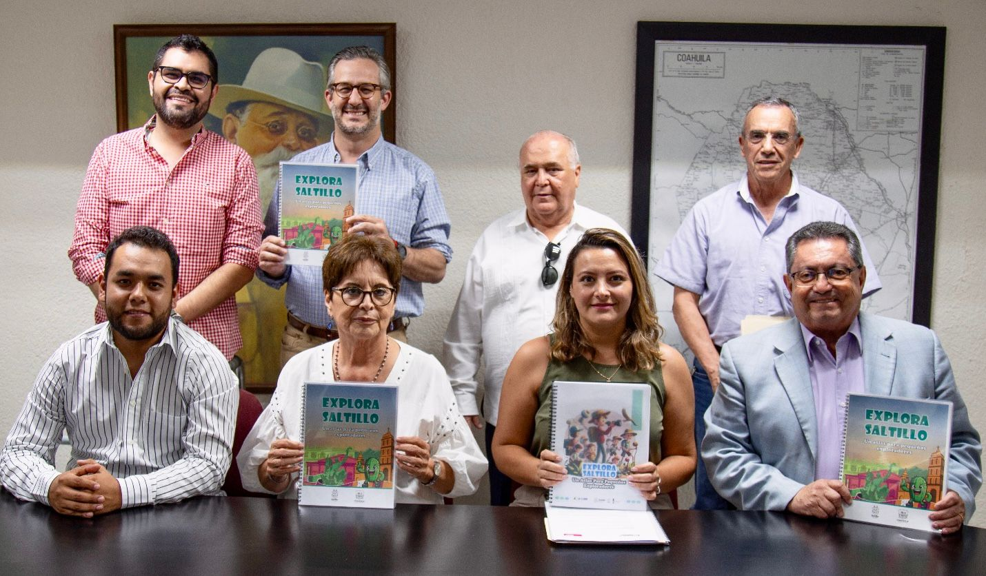 PRESENTAN MUNICIPIO Y ESTADO EL LIBRO «EXPLORA SALTILLO»