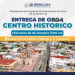 SUPERVISA ALCALDE DE MONCLOVA CENTRO HISTÓRICO