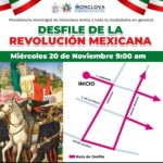 CASI LISTOS PARA EL DESFILE REVOLUCIONARIO DEL 20 DE NOVIEMBRE