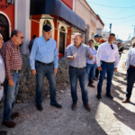 SUPERVISA CHEMA FRAUSTRO TRABAJOS EN CALLE GENERAL CEPEDA