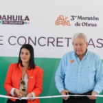 ENTREGA ALCALDE OBRA EN LEA; 3ER MARATÓN DE OBRAS TRANSFORMA SALTILLO