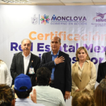 RECIBE PRESIDENCIA DE MONCLOVA “PLACA DE CERTIFICACIÓN COMO MUNICIPIO PROMOTOR DE LA SALUD”