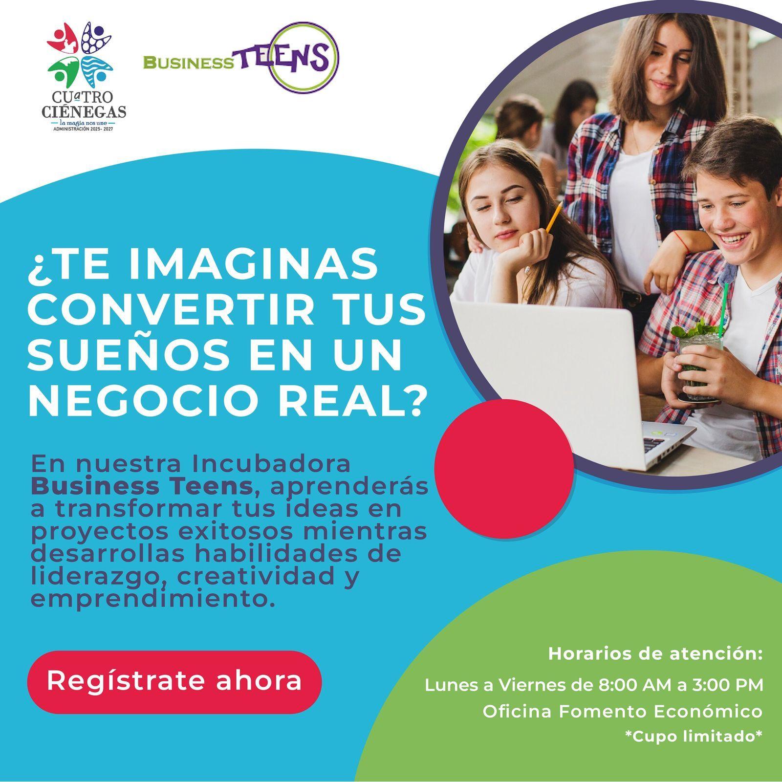 ANUNCIAN INCUBADORA DE NEGOCIOS PARA NIÑOS Y ADOLESCENTES DE CUATRO CIÉNEGAS