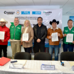 ALCALDESA LAURA JIMÉNEZ FIRMA CONVENIO CON CERTTURC Y MEJORA COAHUILA PARA FACILITAR LA ESCRITURACIÓN EN MÚZQUIZ