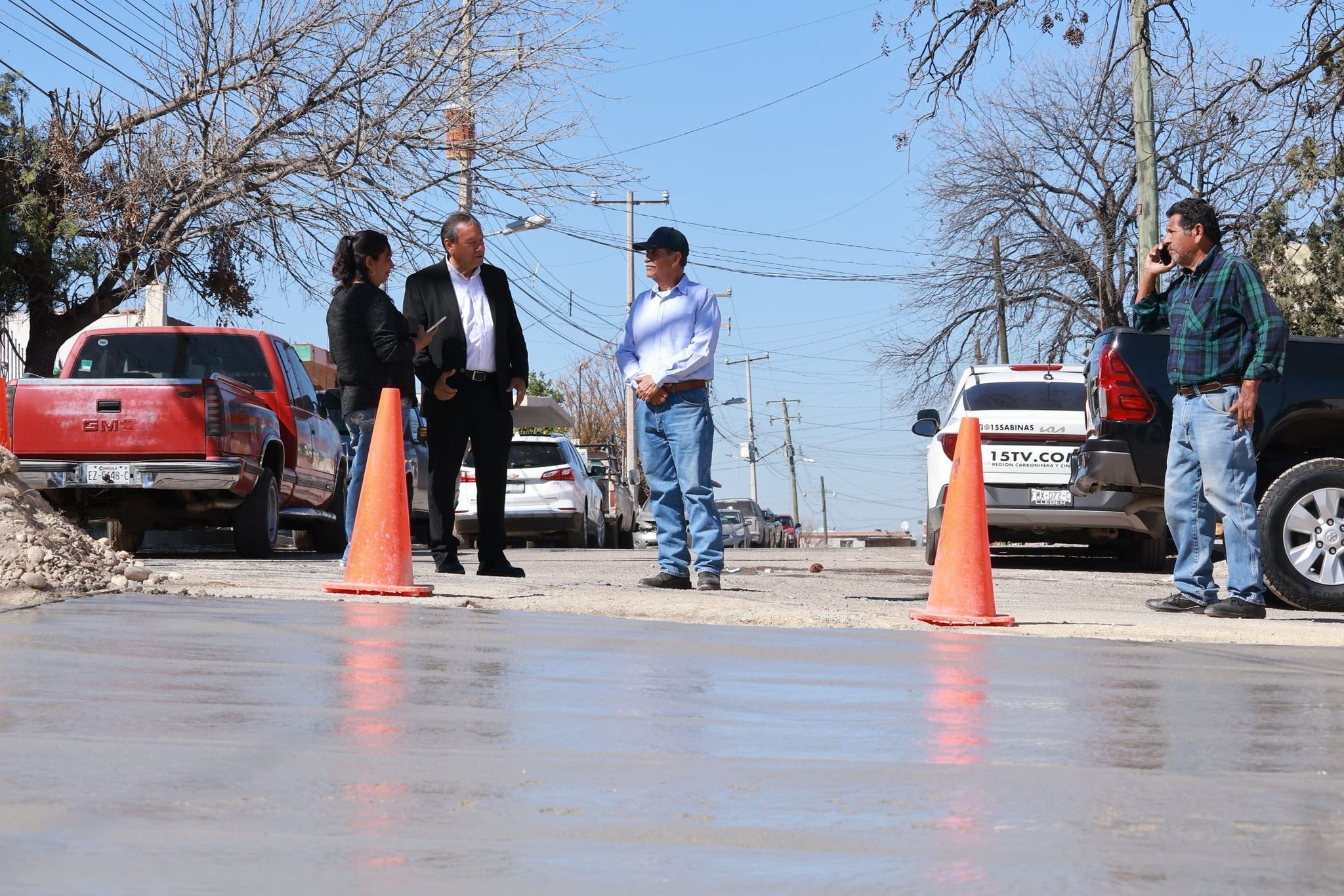 AVANZA PAVIMENTACIÓN EN LA COLONIA DÁVILA DE NUEVA ROSITA CON INVERSIÓN SUPERIOR A 1.4 MILLONES DE PESOS