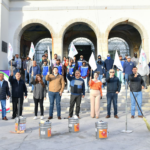 ARRANCA VÍCTOR LEIJA CUADRILLA DE PINTURA Y BACHEO