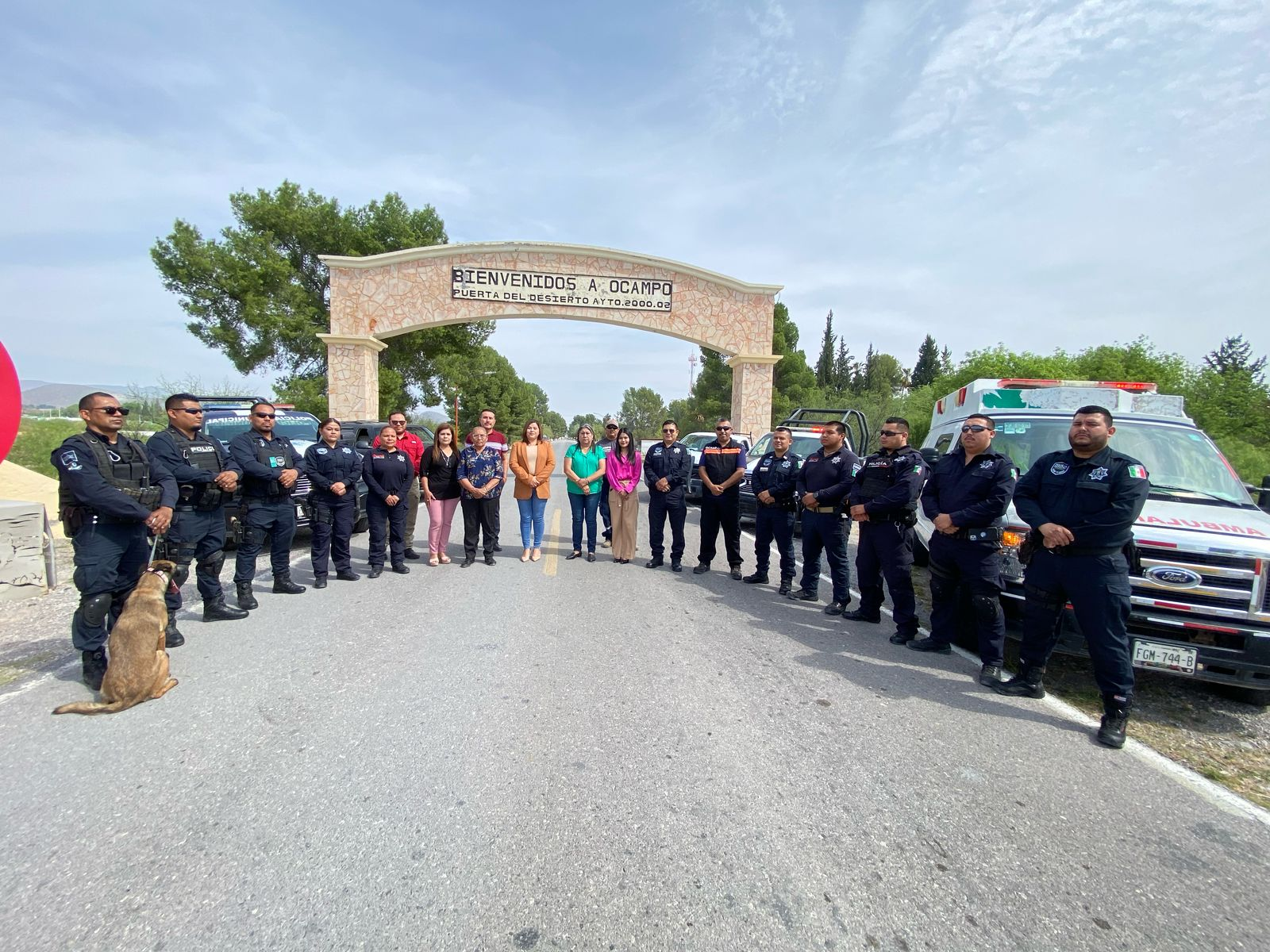 ¡OCAMPO ESTÁ LISTO! ALCALDESA ADRIANA VALDÉZ DA ARRANQUE AL OPERATIVO DE SEMANA SANTA 2025