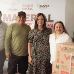 ENTREGAN MATERIALES DE CONSTRUCCIÓN A BAJO COSTO EN FRONTERA