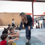 FESTEJA LULY LÓPEZ A NIÑAS Y NIÑOS DE LOS CENTROS INFANTILES
