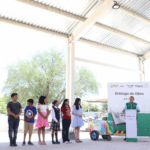 ÓSCAR RÍOS ENTREGA TECHUMBRE EN PRIMARIA DEL EJIDO SANTA MARÍA