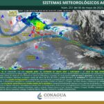 SE PREVÉN LLUVIAS FUERTES Y POSIBLE FORMACIÓN DE TORBELLINOS EN COAHUILA