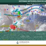 SE PRONOSTICAN LLUVIAS Y VIENTOS FUERTES CON POSIBLE FORMACIÓN DE TORBELLINOS O TORNADOS EN COAHUILA
