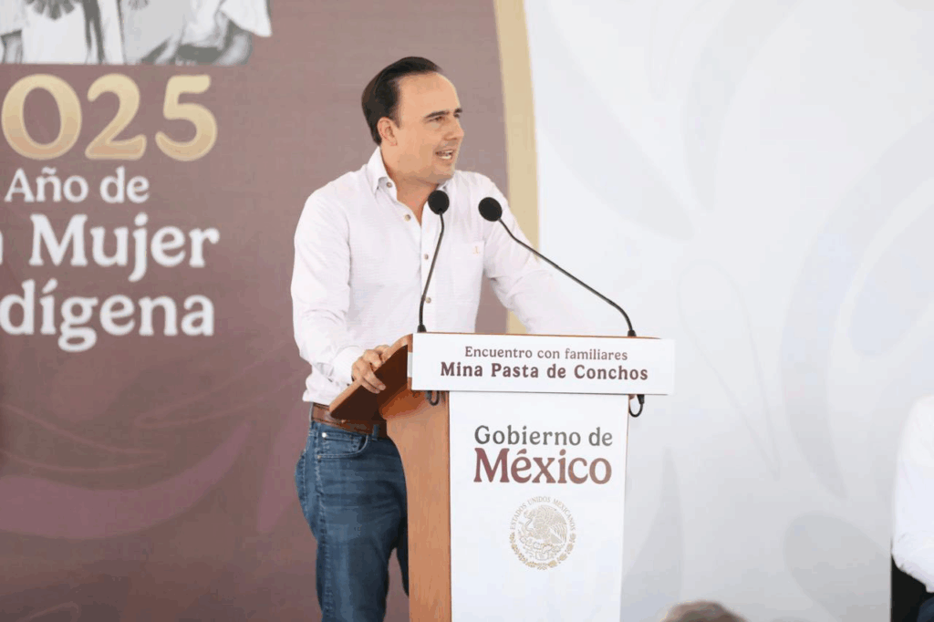 MANOLO JIMÉNEZ DA LA BIENVENIDA A LA PRESIDENTA CLAUDIA SHEINBAUM Y ANUNCIA PROGRAMA DE REACTIVACIÓN ECONÓMICA PARA LA REGIÓN CARBONÍFERA