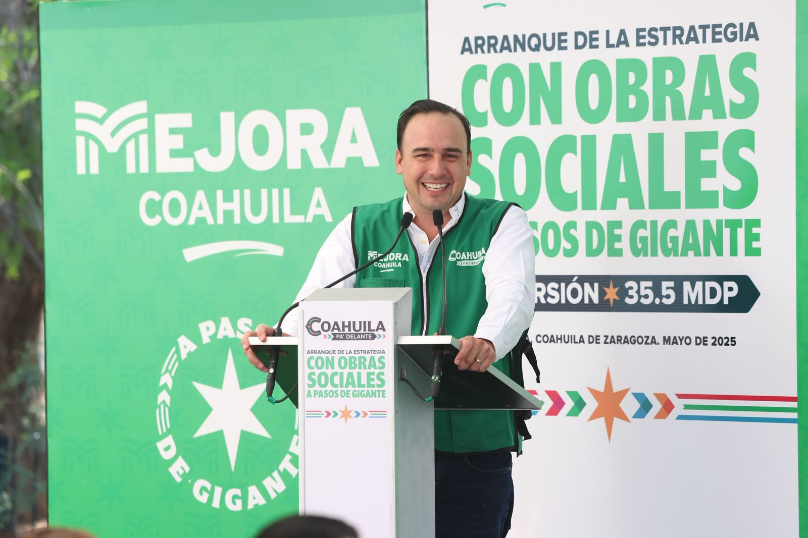 SEGUIMOS CUMPLIENDO COMPROMISOS CON NUESTRA GENTE: MANOLO
