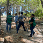 ALCALDESA ADRIANA VALDÉZ ENCABEZA JORNADA DE LIMPIEZA EN EL PARQUE LA MOTA