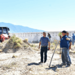 SUPERVISA VÍCTOR LEIJA TRABAJOS EN EL PANTEÓN MUNICIPAL SAN JOSÉ
