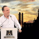 GOBERNADOR MANOLO JIMÉNEZ REAFIRMA COMPROMISO CON REACTIVACIÓN DE AHMSA Y DESTACA AVANCES EN CONECTIVIDAD AÉREA Y PROYECTOS ENERGÉTICOS