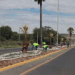 MEJORA «AQUÍ ANDAMOS» LA ENTRADA PONIENTE DE SALTILLO