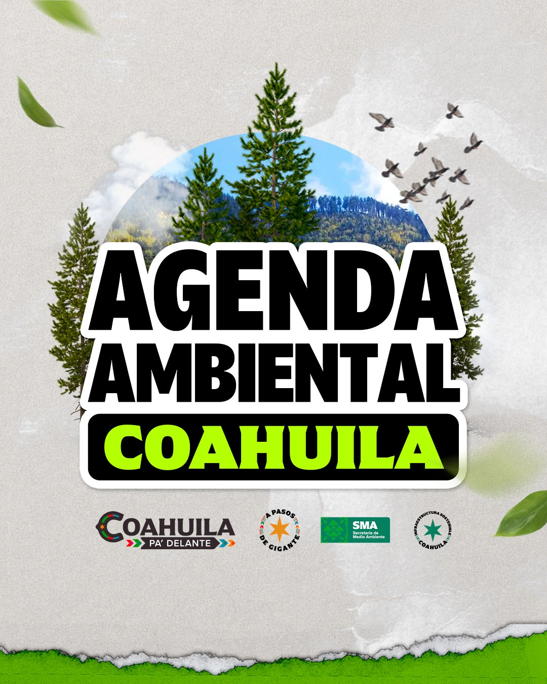 COAHUILA FORTALECE SU COMPROMISO AMBIENTAL CON UNA AMBICIOSA AGENDA ECOLÓGICA: MANOLO JIMÉNEZ