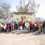 SUMA ‘OLA CASTAÑENSE’ VOLUNTADES PARA LIMPIEZA DEL PARQUE SANTA CECILIA