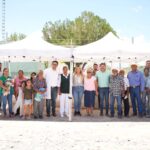 ENTREGA YESICA SIFUENTES ENTREGA MATERIAL PARA MEJORAR UNIDAD DE SALUD EN EJIDO BAJÁN