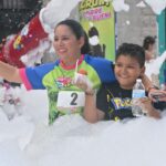 EXITOSO EL 5K “CORRE A LA BUENA” BAJO LA LLUVIA Y ENTRE BURBUJAS