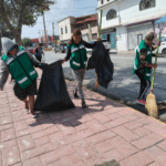 MUJERES DE “OLA VERDE” TRANSFORMAN COLONIAS DE RAMOS CON TRABAJO Y DIGNIDAD