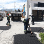 SIGUEN ACCIONES DE BACHEO EN SALTILLO