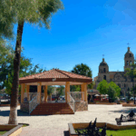 LAURA JIMÉNEZ COMPARTE ORGULLO POR LA PLAZA PRINCIPAL DE MÚZQUIZ