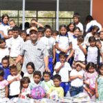 ENTREGA VÍCTOR LEIJA AULA DE TELEBACHILLERATO Y APOYOS ESCOLARES EN ESTANQUE DE LEÓN