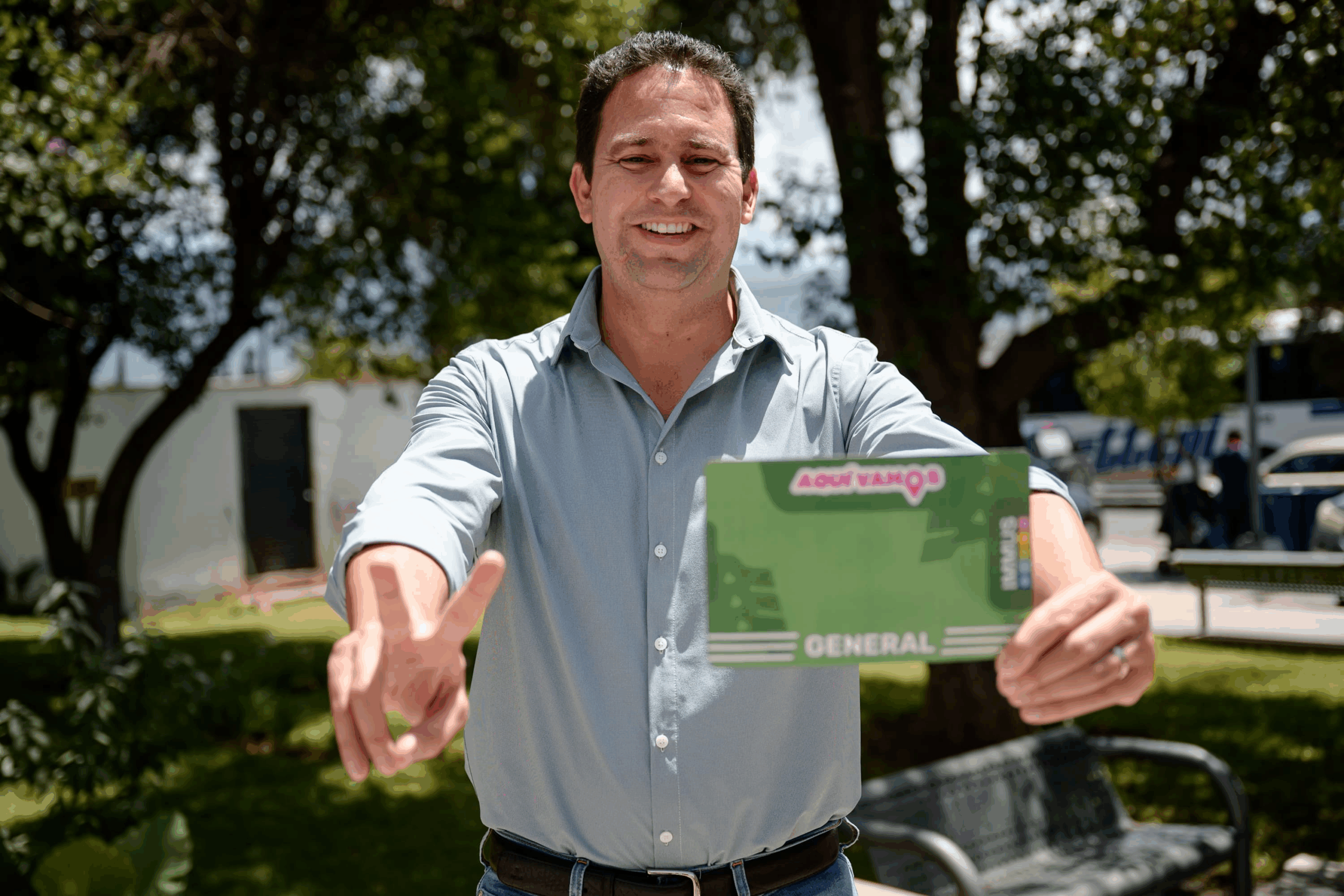 ANUNCIA JAVIER DÍAZ CREDENCIALIZACIÓN PARA EL PROGRAMA DE TRANSPORTE “AQUÍ VAMOS GRATIS”
